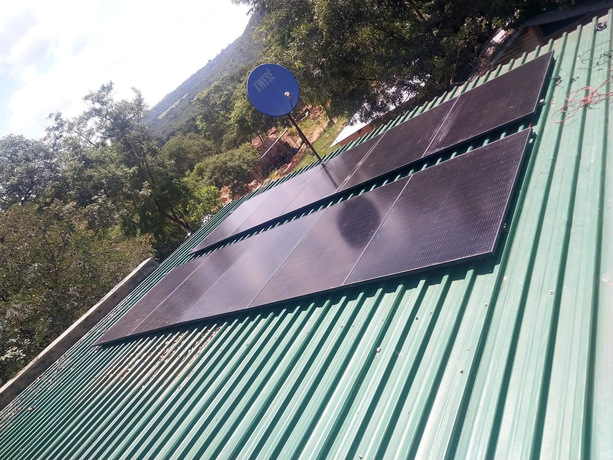Completed installation